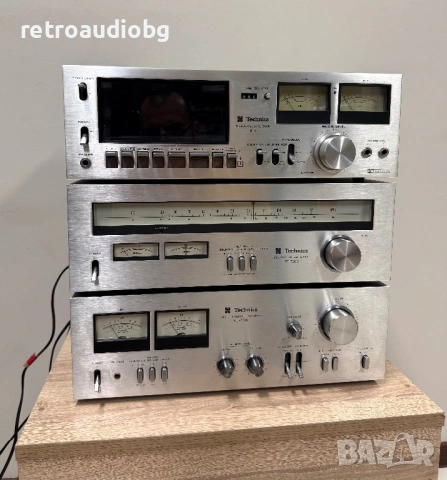🔈Винтидж аудио сет - система Technics - SU-7300, ST-7300, RS-615 + колони SB-3030🔈, снимка 2 - Аудиосистеми - 53649271
