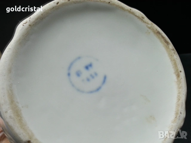 Стар български порцелан кана , снимка 6 - Антикварни и старинни предмети - 53137176