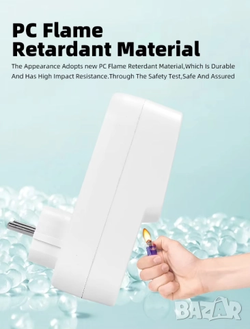 Taxnele Регулируем 16A AC 230V предпазител от пренапрежение за контакт, снимка 15 - Друга електроника - 52696270