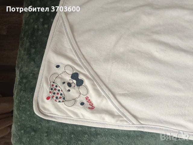 Лот от 3 бебешки хавлии , снимка 8 - За банята - 53995642