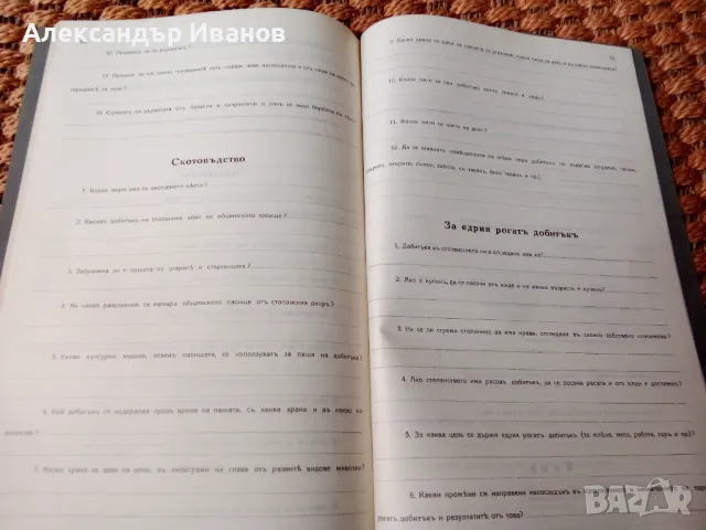 Стара книга ЗЕМЕДЕЛСКИ ВЪПРОСНИКЪ преди 1945 г., снимка 10 - Други - 49313313