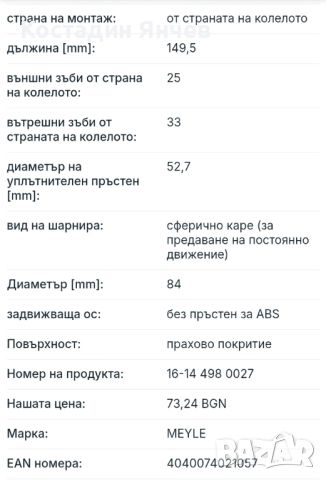 Външно каре за Renault Megan, Scenic, Grand Scenic , снимка 4 - Части - 51537582