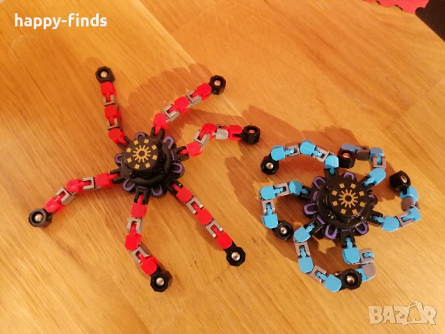 Комплект трансформиращи се интерактивни играчки, 6 деформируеми верижки, снимка 1