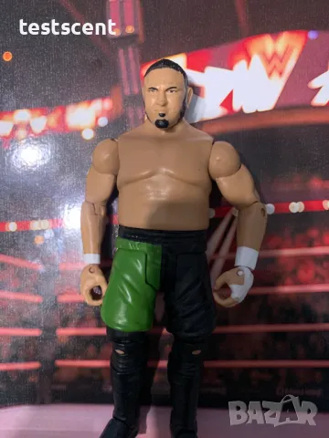 Екшън фигура WWE Samoa Joe Самоа Джо Basic Mattel играчка AEW TNA, снимка 4 - Колекции - 48362653