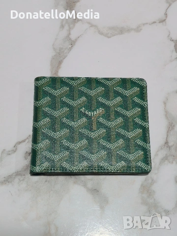 Кожен картхолдър Goyard – висок клас, топ цена, снимка 2 - Портфейли, портмонета - 53412961