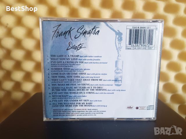 Frank Sinatra - Duets, снимка 2 - CD дискове - 46172519