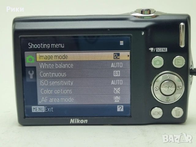 Nikon COOLPIX S3000 Digital Camera 12.0MP 4x Optical Zoom BLACK Works, снимка 8 - Фотоапарати - 53805069