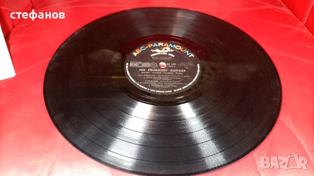 Дългосвиреща грамофонна плоча THE FOURMOST GUITARS Jimmy Raney, Chuck Wayne, Dick Garcia, Joe Puma, снимка 6 - Грамофонни плочи - 51344889