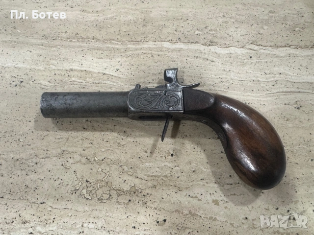Стар капсулен пистолет, револвер, снимка 6 - Антикварни и старинни предмети - 53275772