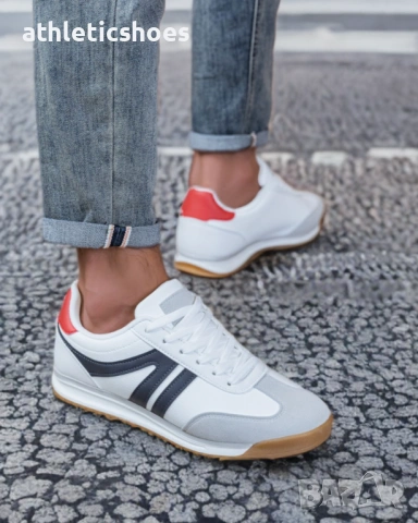 Мъжки маратонки в бяло 2026