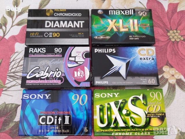 Нови аудио касети Maxell , Sony , Raks и Diamant, снимка 2 - Аудио касети - 53072042