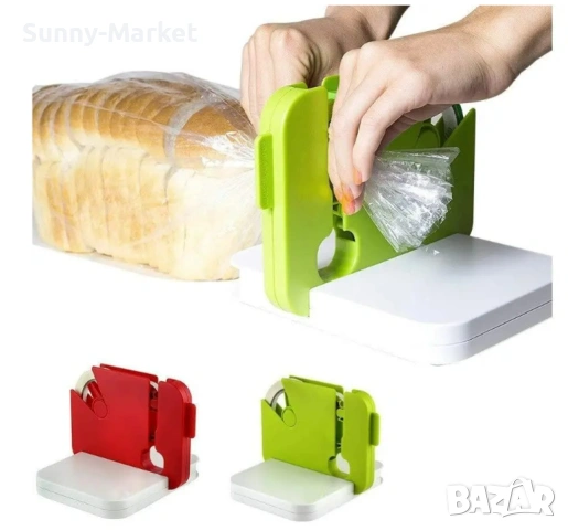 Уред за запечатване на торбички Sealabag 398, снимка 2 - Други стоки за дома - 53528043