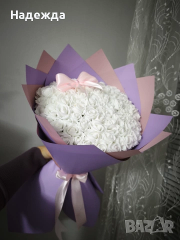 Букет от фоамени рози 