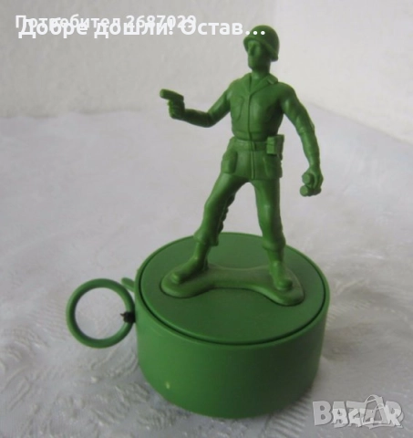  Стар автомат пушка играчка, снимка 7 - Колекции - 28949903