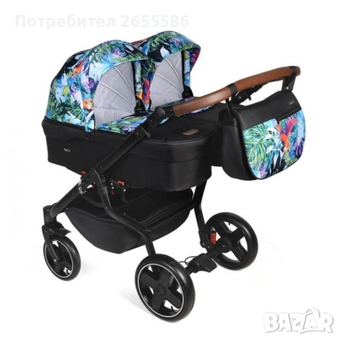 Количка за близнаци в много добро състояние 