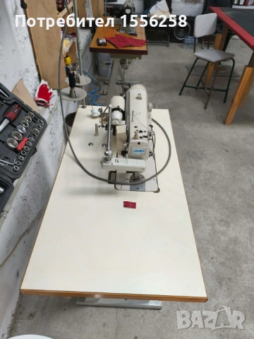 Професионална едноиглова права шевна машина JUKI, снимка 4 - Други машини и части - 54206845