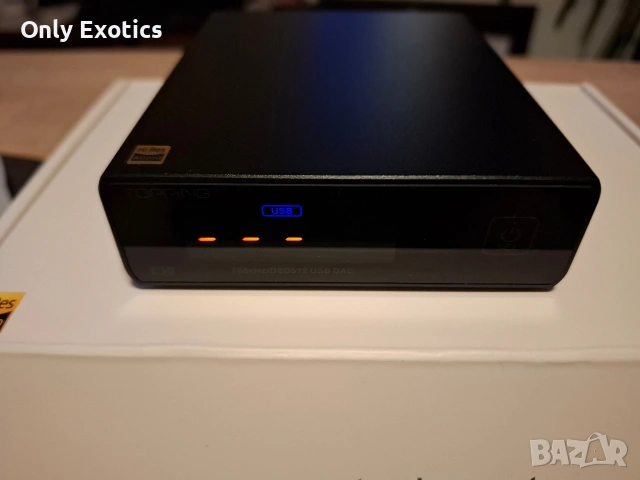 Topping E30 back DAC цап 768khz / DSD512 / usb dac, снимка 9 - Аудиосистеми - 53136145