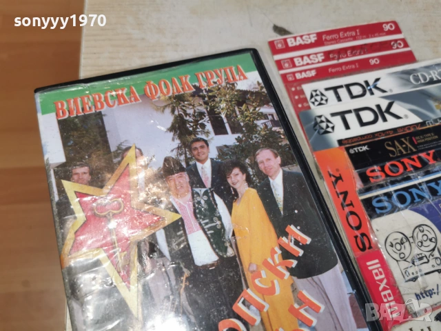 ВИЕВСКА ФОЛК ГРУПА-ORIGINAL VHS VIDEO TAPE 1503261843, снимка 5 - Други музикални жанрове - 53849483