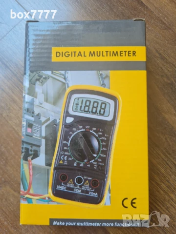 Цифров мултицет MAS830L-НЕ Е ПОЛЗВАН., снимка 3 - Друга електроника - 50724664
