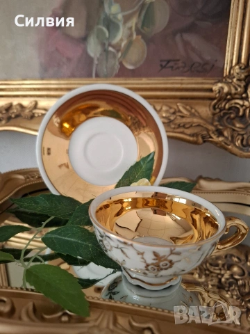 Колекционерска чаша с чинийка , снимка 2 - Колекции - 53934842
