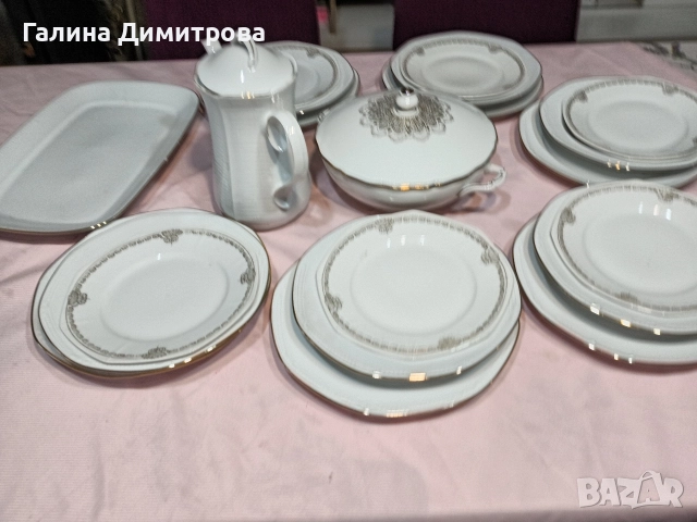 Баварски сервиз в снежно бяло , снимка 5 - Сервизи - 52569125