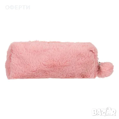 Несесер Pink Fur Awesome Pon Pon 23x4x10cm арт No195912, снимка 3 - Раници - 46932895