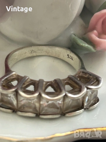 Масивен сребърен пръстен , снимка 6 - Пръстени - 53982175