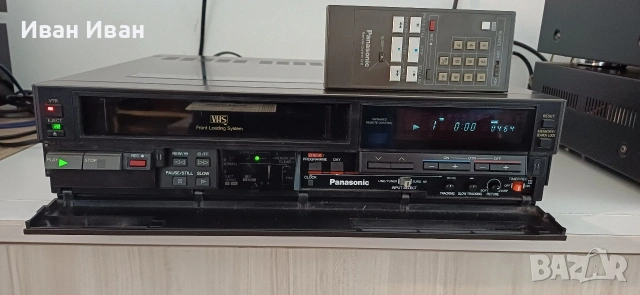 VHS Panasonic NV-G10, снимка 2 - Плейъри, домашно кино, прожектори - 53932905