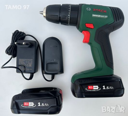 Bosch Universalimpact 18V - Ударен винтоверт като нов!, снимка 3 - Винтоверти - 46373756