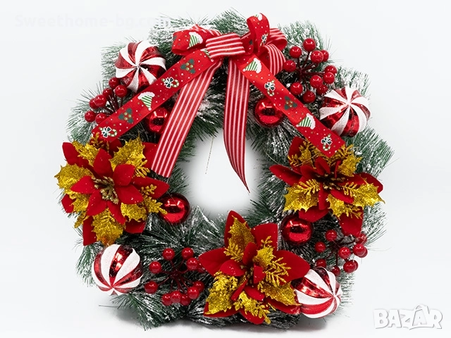 Коледен венец Ф40