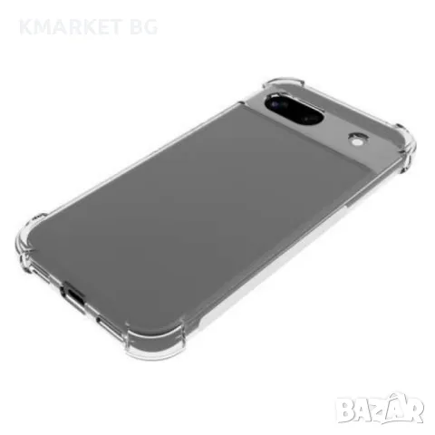 Google Pixel 8a Силиконов Калъф TPU и Протектор, снимка 5 - Калъфи, кейсове - 49136146