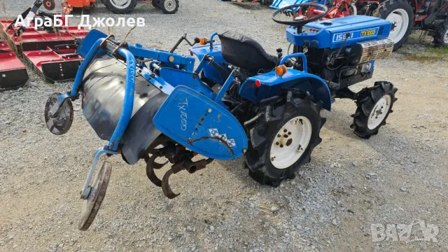 Японски малогабаритен трактор Iseki TX1000F с фреза, 4х4, 10 к.с., АграБГ Джолев, снимка 4 - Селскостопанска техника - 27186910