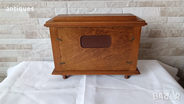 Немски настолен часовник - Harmle - 1970"г., снимка 5 - Антикварни и старинни предмети - 53176401