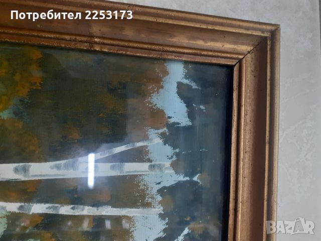 Стара картина-снимка в дървена рамка, снимка 3 - Декорация за дома - 46292203