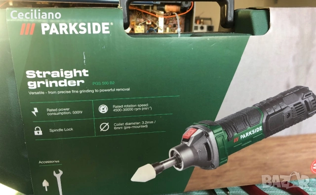 Parkside PGS 500 B2 -Прав шлаф.Нов.PARKSIDE-Нова машина , снимка 5 - Други инструменти - 53881496