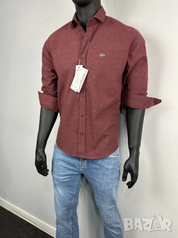 LACOSTE мъжка риза два цвята , снимка 2 - Ризи - 51373361