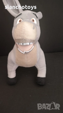 Голям Шрек,около 45-47см,приказливото Магаре-30см, снимка 4 - Плюшени играчки - 45998979