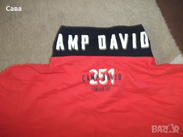 Тениска и блуза CAMP DAVID  мъжки,ХЛ, снимка 6 - Тениски - 50329235