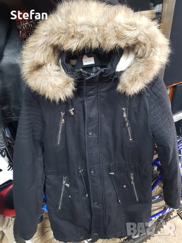 мъжко палто на Пух