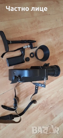 Кинокамера Zenit Krasnogorsk-3 (16mm) + Пълен комплект аксесоари, снимка 4 - Камери - 53915370