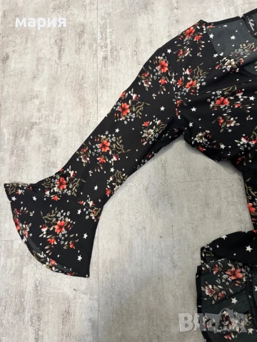 Нова рокля с къдрици М, снимка 5 - Рокли - 51109928