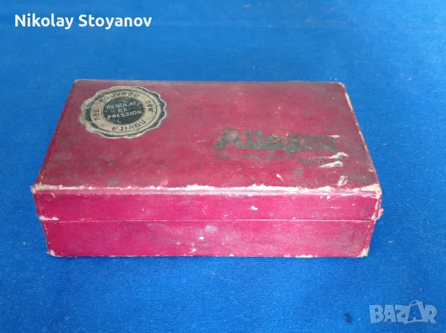Уред за заточване на бръснарски ножчета 1920 г. - ALLEGRO mod. L, снимка 5 - Антикварни и старинни предмети - 50390790