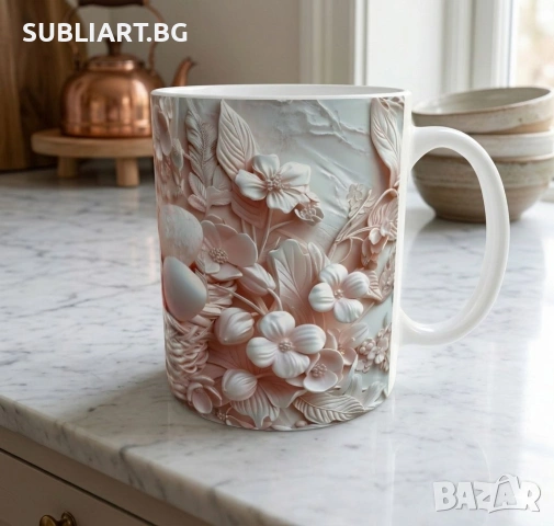 Чаша със снимка (Великден) , снимка 3 - Чаши - 53926492