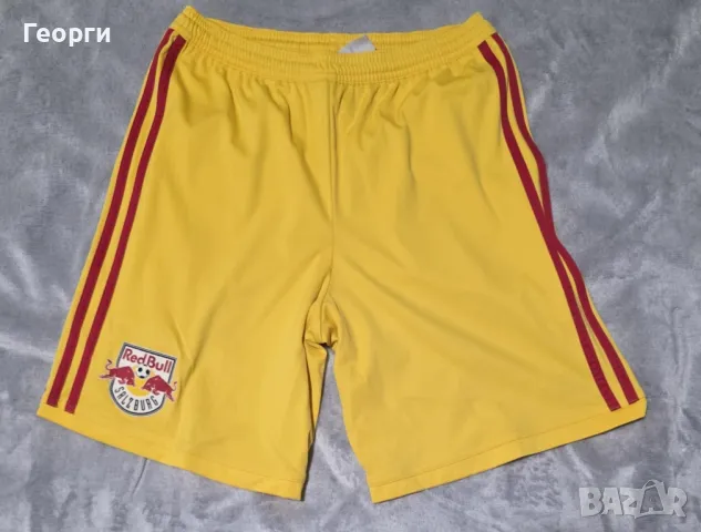 Red Bull Salzburg 2011 Home Football Shorts Adidas Soccer Size 176 cm