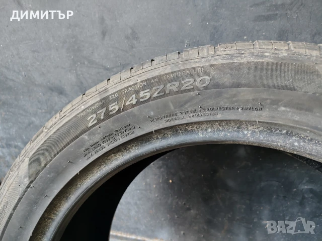 Само 1бр.лятна гума HANKOOK 275 45 20 цена за брой, снимка 7 - Гуми и джанти - 51318232