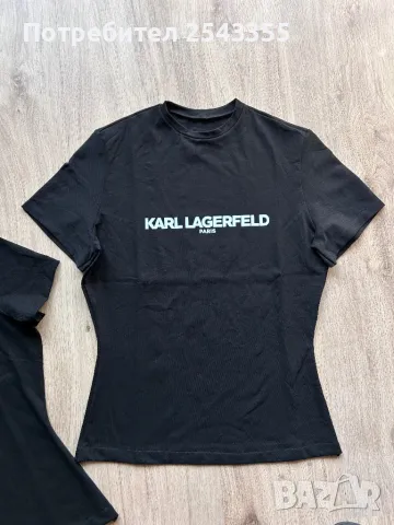 Дамска Тениска Karl Lagerfeld, (S), снимка 4 - Тениски - 47103319