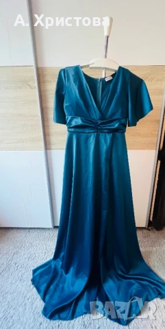  Елегантна дълга рокля Л / L размер