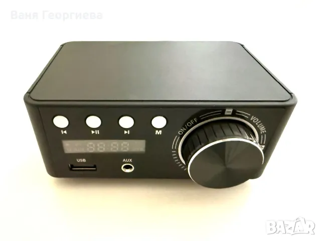 Hifi Bluetooth Аудио Стерео Усилвател с Цифров Дисплей 50W x 2, снимка 7 - Ресийвъри, усилватели, смесителни пултове - 49386884