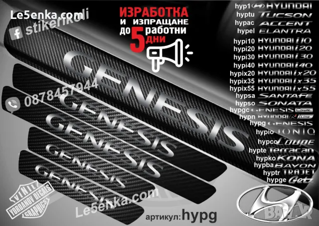 ПРАГОВЕ карбон HYUNDAI Tycson фолио стикери hypty, снимка 7 - Аксесоари и консумативи - 39109567