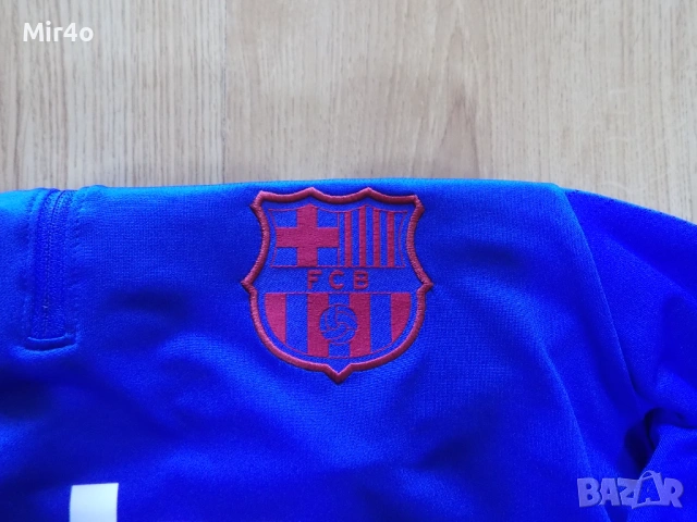 футболна блуза barcelona nike тениска екип фанела горнище суичър елек спортна мъжка оригинална M, снимка 3 - Спортни дрехи, екипи - 47178891